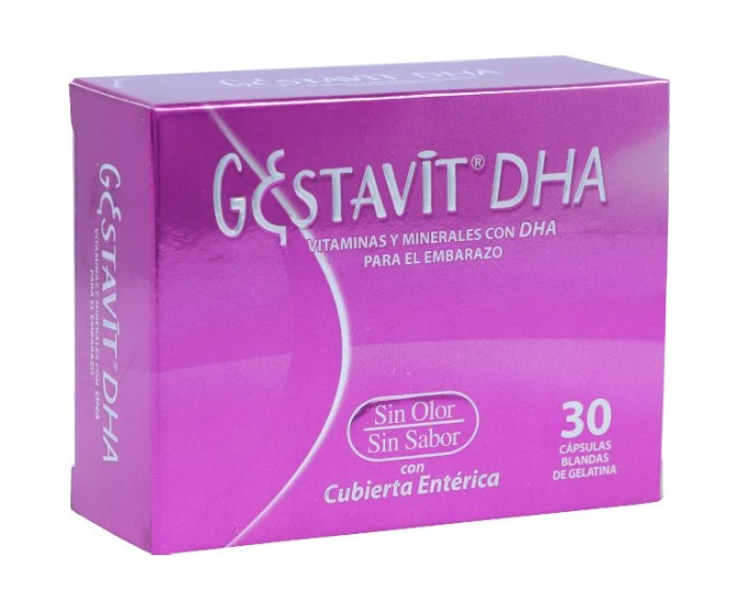Gestavit Dha Multivitaminico Cápsula Blanda Con Cubierta Enterica