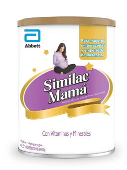 Leche Similac Mamá en Polvo para Embarazadas 400 g